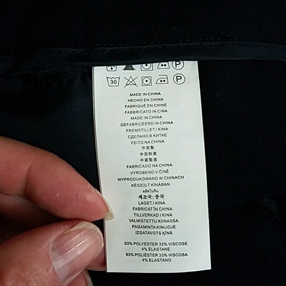 Michael by Michael Kors Navy Pants Size 8 NWT - Picture 4 of 12